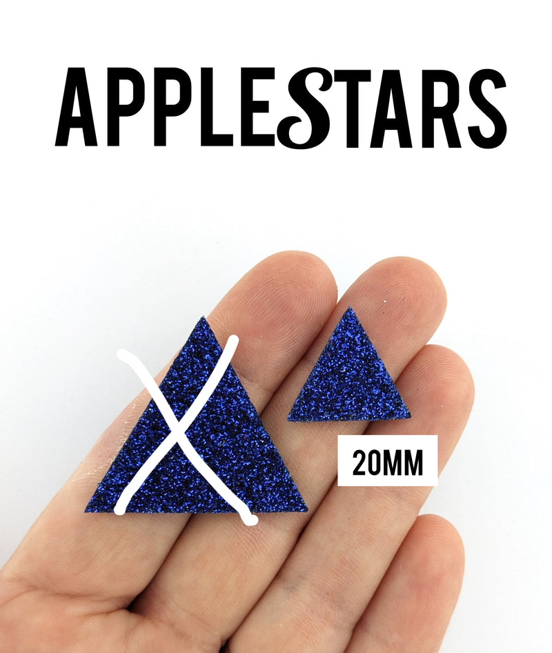 Triangle AppleStars Bleu 20mm