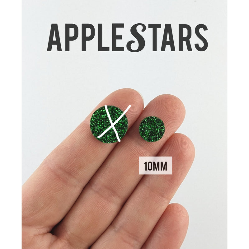 Rond AppleStars Vert 10mm